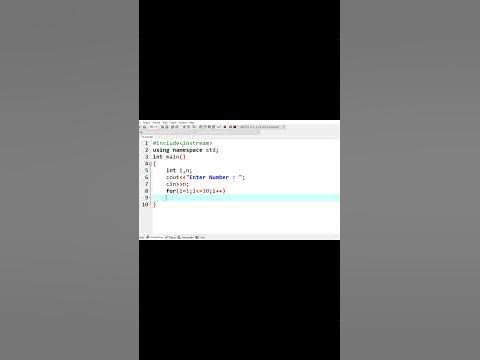 Code with om | Multiplication Table print in C++ - YouTube