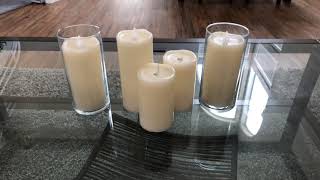 STERNOHOME MIRAGE ELECTRIC CANDLES ( SET OF 5 WITH REMOTE) REVIEW