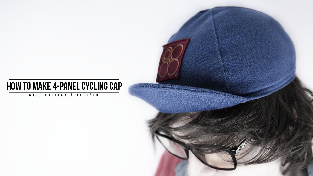 Download How To Make A 4 Panel Cycling Cap Youtube PSD Mockup Templates