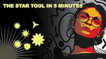 Adobe Illustrator Star tool - fix the star tool, add or remove points and more!