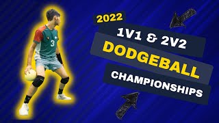 1v1 & 2v2 Dodgeball Championships 2022 - Courts 1, 2 & 3.
