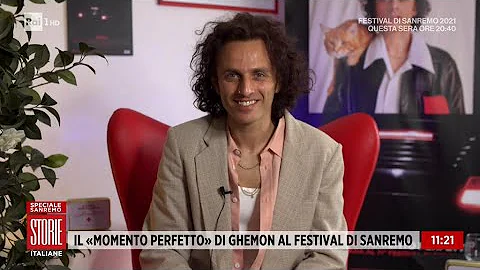 Festival di Sanremo 2021: Ghemon e il suo "Momento perfetto" - Storie italiane 04/03/2021