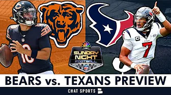 🏈⚠️MUST SEE? 🚨😲Bears vs  Texans Preview,  Injury News Ft. Rome Odunze... thumbnail