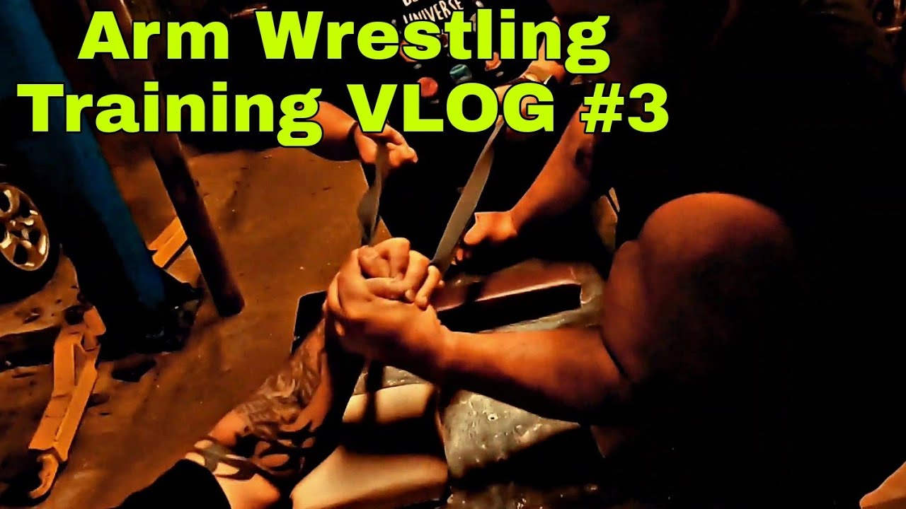 Armwrestling Vlog 3 Resistant Band Training & Can Opener YouTube