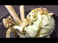 Helado de pistachos con solo 3 ingredientes y sin máquina heladera! En 5 minutos de elaboración 🍨🍨