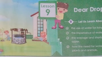 Class 2 Look and learn (EVS) lesson no. 9 Dear Drops