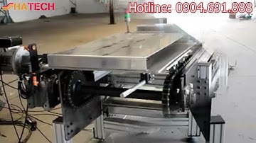 Dây chuyền lắp ráp tự động băng tải băng chuyền - Hatechvietnam