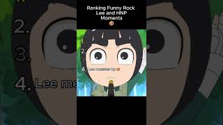 Ranking funny rock Lee and his ninja pals moments 😂😂#anime #funnyanime #funny