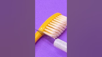 How to make Miniature Broom | MINIATURE IDEAS FOR DOLLHOUSE | #Shorts