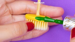 How to make Miniature Broom | MINIATURE IDEAS FOR DOLLHOUSE | #Shorts screenshot 5