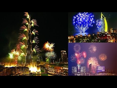 2015 12 31 برج الخليفه احتفالات غرائب دبي غادرت من دبي 