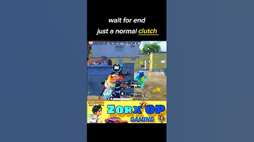 🔥1v4 Clutch Moment in BGMI 😱 | Zorx OP Gameplay | Insane Skills 💥 one man army 😎