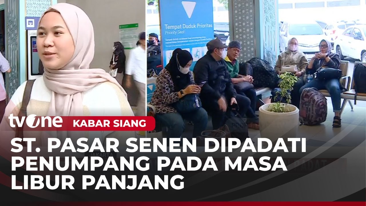 Libur Panjang, Kereta Masih jadi Transportasi Favorit Warga untuk Berwisata | Kabar Siang