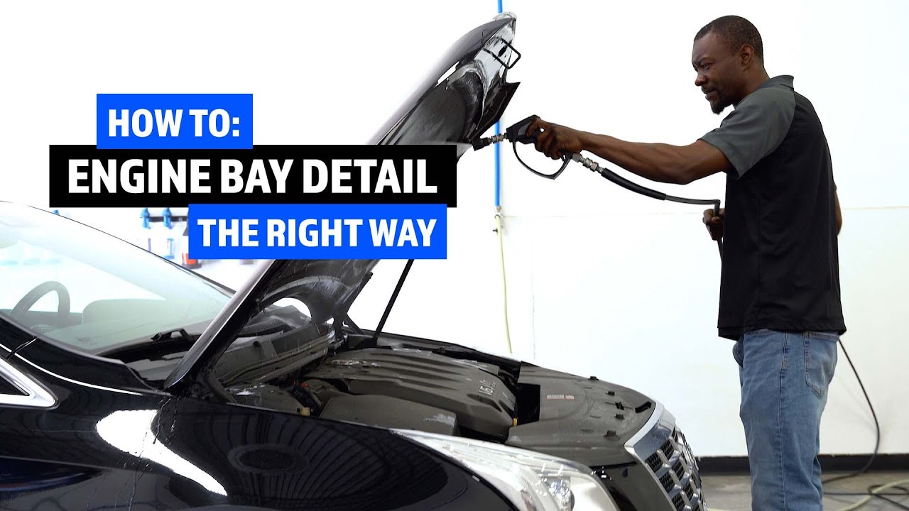 HOW TO: Engine Bay Detail | The Right Way! 4K! - YouTube