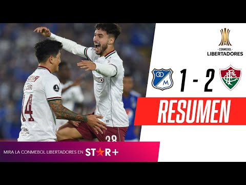 ¡DURA DERROTA DE MILLOS EN COLOMBIA ANTE EL FLU! | Millonarios 1-2 Fluminense | RESUMEN