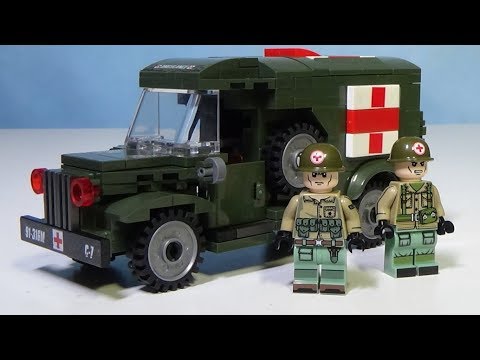 Лего военный автомобиль