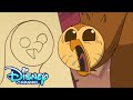 Art Lessons with Luz 🎨| Owl Pellets | The Owl House | Disney Channel