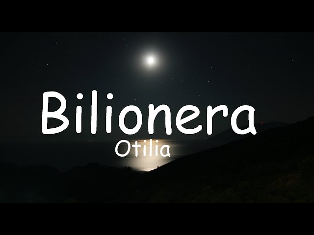 Otilia - Bilionera (Lyrics ENG) class=