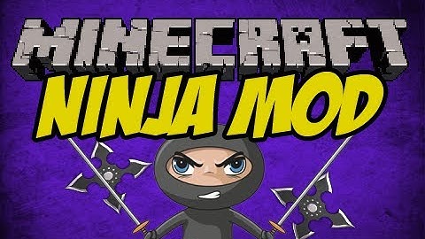 Minecraft Mods | Ninjas - Deadly New Weapons! [1.3.2]