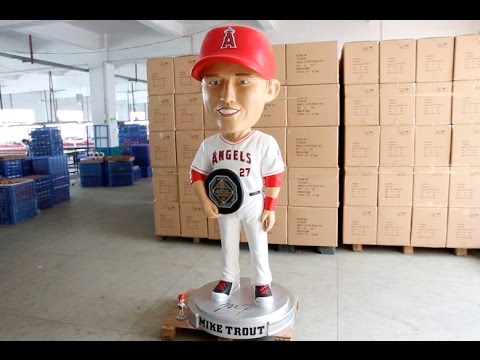 How the Angels' Mike Trout Bobblehead got made and sent to