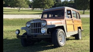 FEATURE REPORT 1954 Willys Jeep stationwagon. Best SUV of its time.