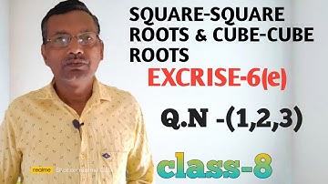 odia medium || class-8 ||  mathematics ||Excrise - 6(c)||SQUARE-SQUARE ROOTS & CUBE-CUBE ROOTS||