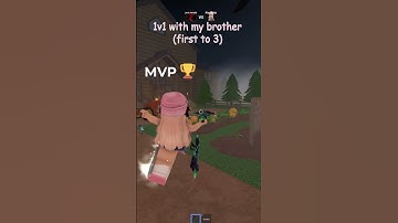 1v1 my brotherrr! in mm2 #trend #1v1 #fypシ゚ #ae #roblox #mm2 #viralshorts #Pixelishh