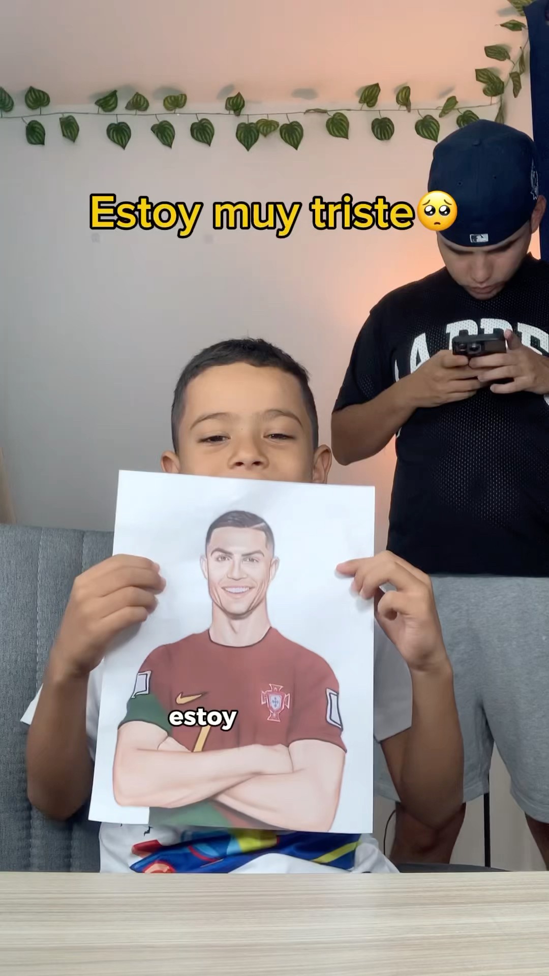 Mi sobrino me hace una Broma ?? #cr7 #broma