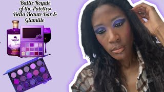 Battle of the Palettes: Bella Beaute Bar Ultra Violet vs. Glamlite Wine