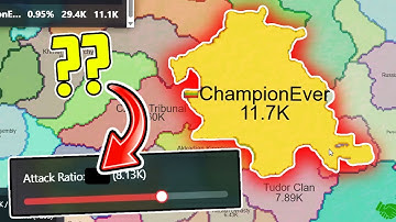 Is dit de beste aanvalsverhouding voor de bots-fase? (OpenFront.io)