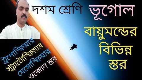 Layers of Atmosphere. বায়ুমন্ডলের বিভিন্ন স্তর