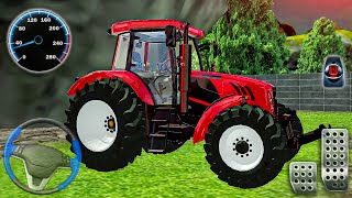 Heavy Tractor Trolley Driving - Farming Tractor Simulator 3D - Android GamePlay screenshot 2
