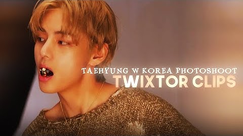 taehyung w korea cartier photoshoot twixtor clips! [HD] (+mega link)