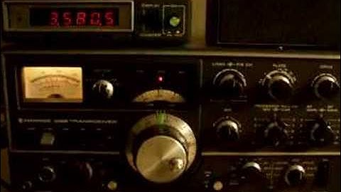 W1AW ARRL Morse Code Practice for Radio Amateurs on TS-520S