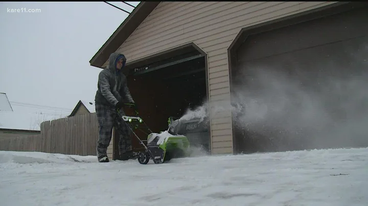 Some Minnesotans in midst of snowstorm are 'ready for spring'