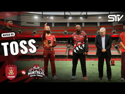 Toss | Vancouver Anchors VS Montreal Royal Tiger | Match 5 | Canada Super 60 Season 2 | T-10 | ZQ1H