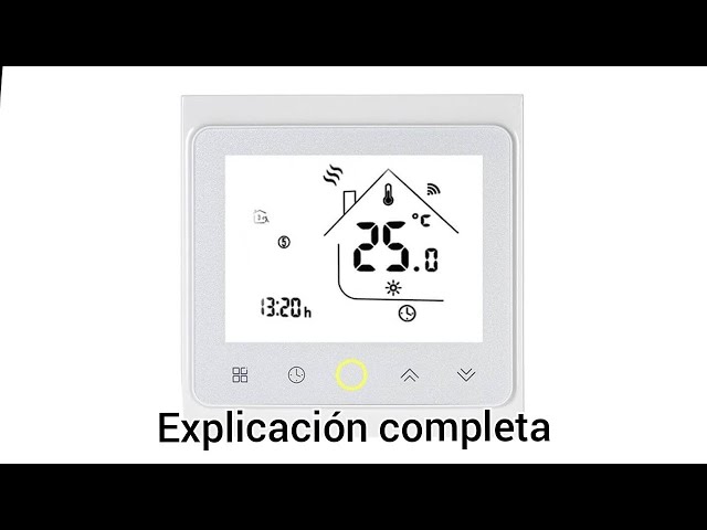 Termostato Alpha Frío-Calor WiFi 3 Hilos - Suelo Radiante Polytherm