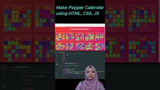 Pepper Calendar 🌶️ | Build with HTML, CSS &amp; JavaScript | Frontend Project #javascript #html #css
