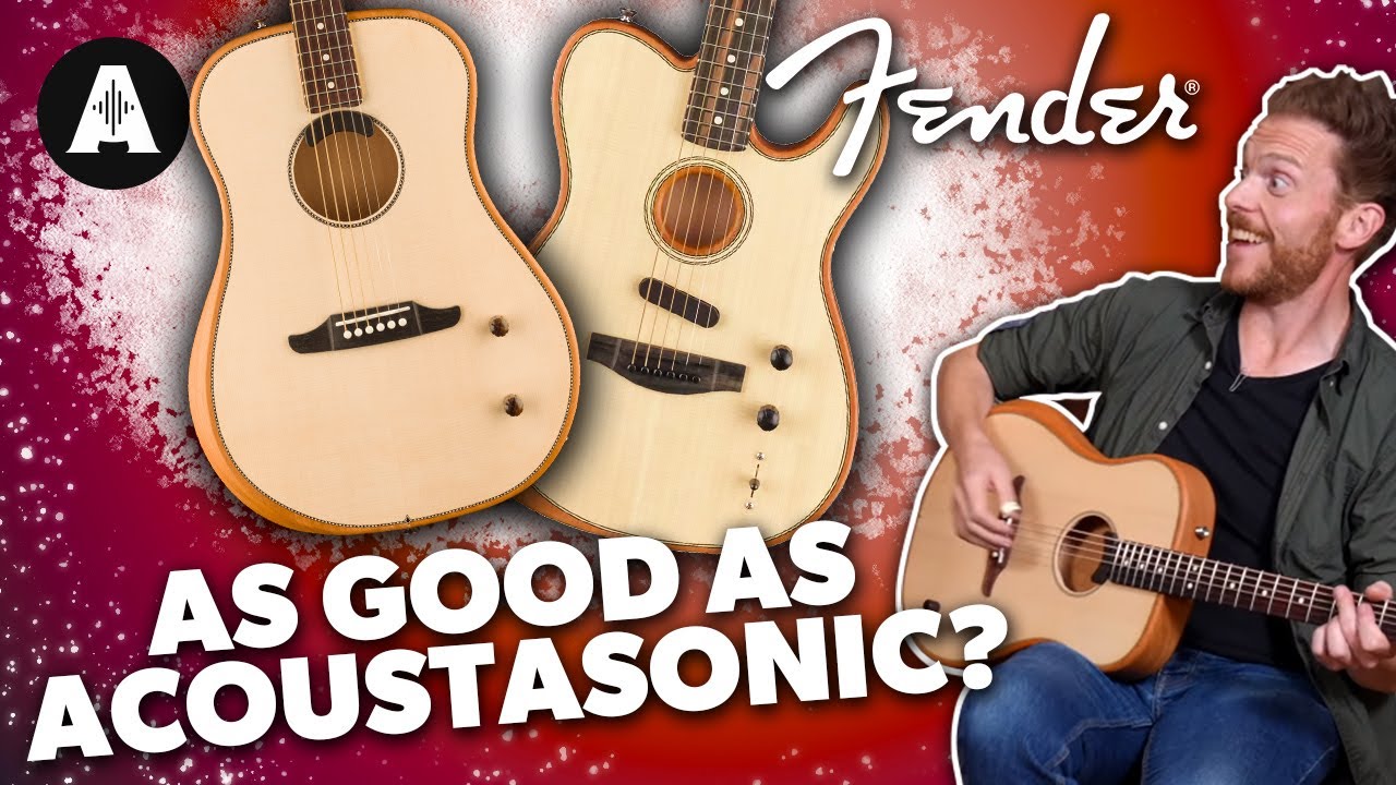 Fender Highway Series vs Acoustasonic - How Do They Compare? - YouTube