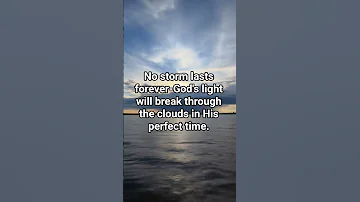 No Storm Lasts Forever 