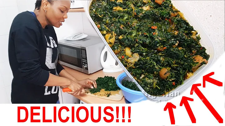 Cook with me: Vegetable Soup with Alternative Ugu & Water leaf | All Nigerian Recipes | Flo Chinyere