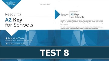 KET Listening - Ready for A2 Key for Schools Test 8 | KET PET Mr Mol - Tải miễn phí sách PDF & KEY