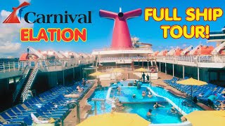 Carnival Elation Full Ship Tour!