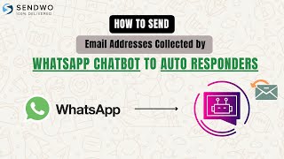 How to Send the Email Addresses Collected by the WhatsApp Chatbot to Auto Responders using Sendwo