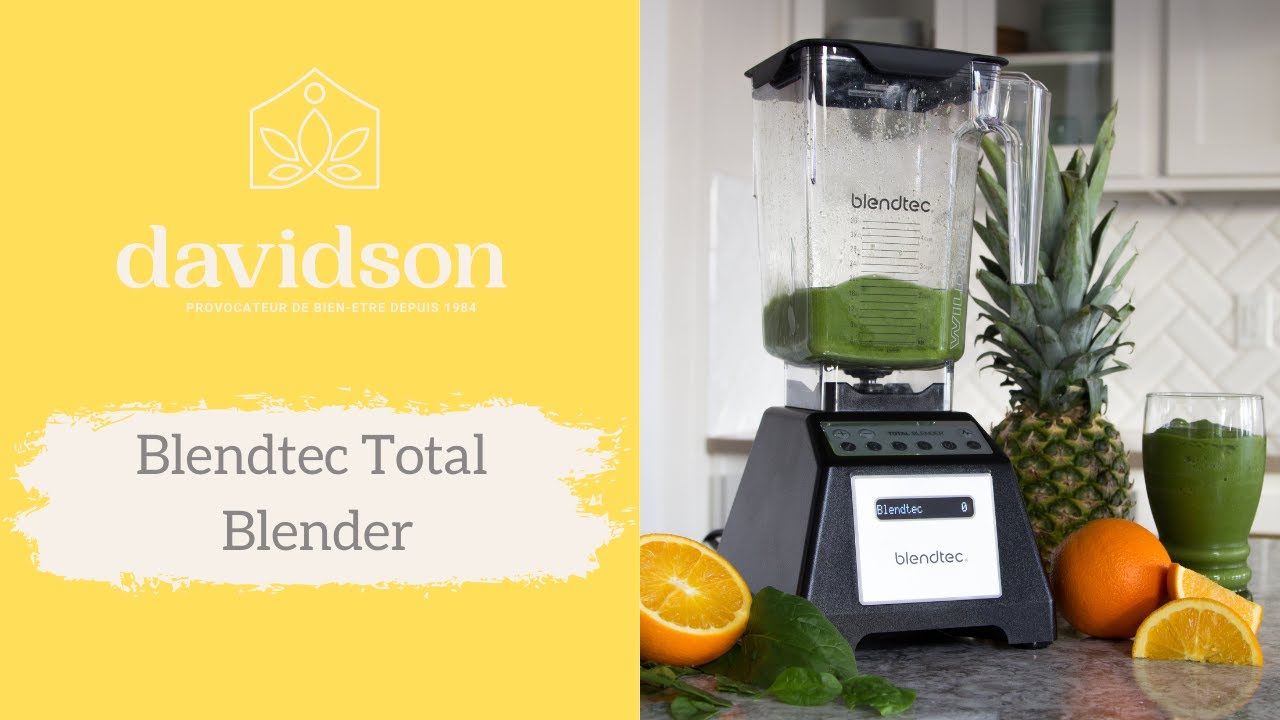 Blendtec Total Blender - Démonstration - YouTube