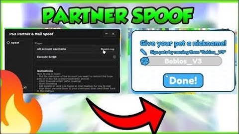 *NEW*  Partner Signing Script In Pet Simulator X