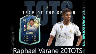 R. Varane 20TOTS | Hành trình khẳng định vị trí trung vệ số 1 thế giới | Review cầu thủ FO4 #13