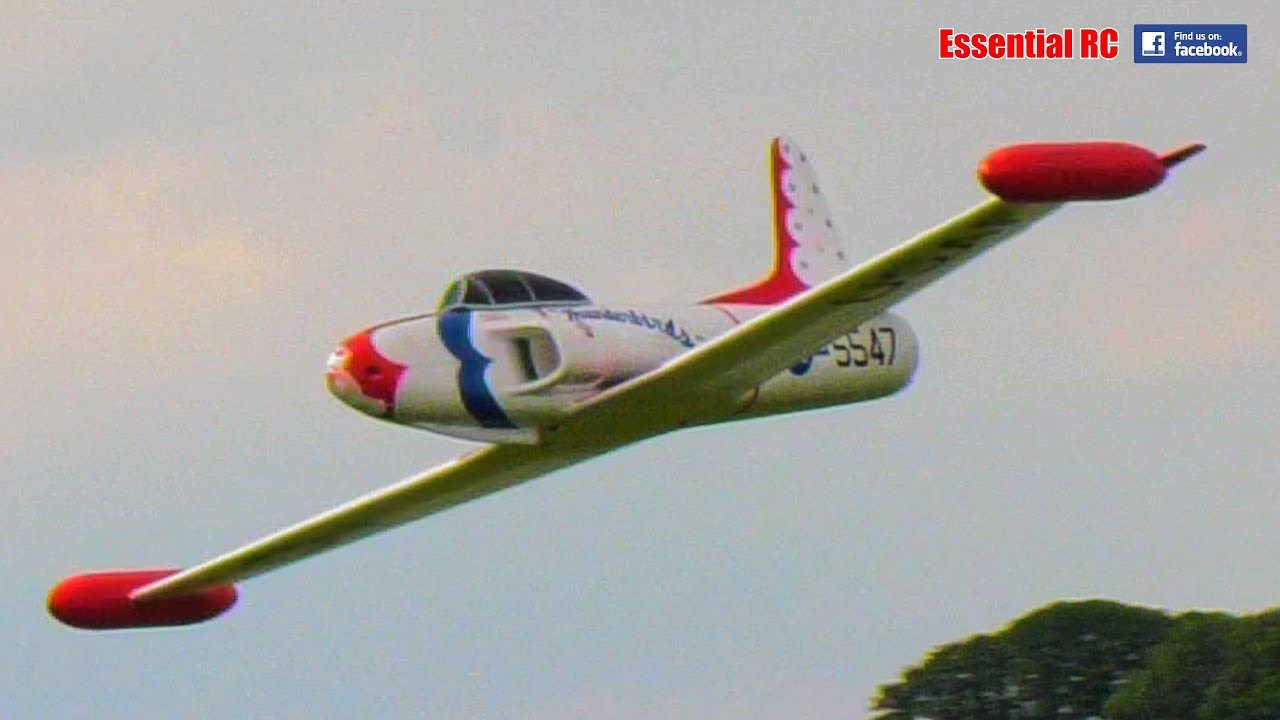 UPGRADED retro ELECTRIC DUCTED FAN (EDF) KYOSHO T33 Shooting Star JET