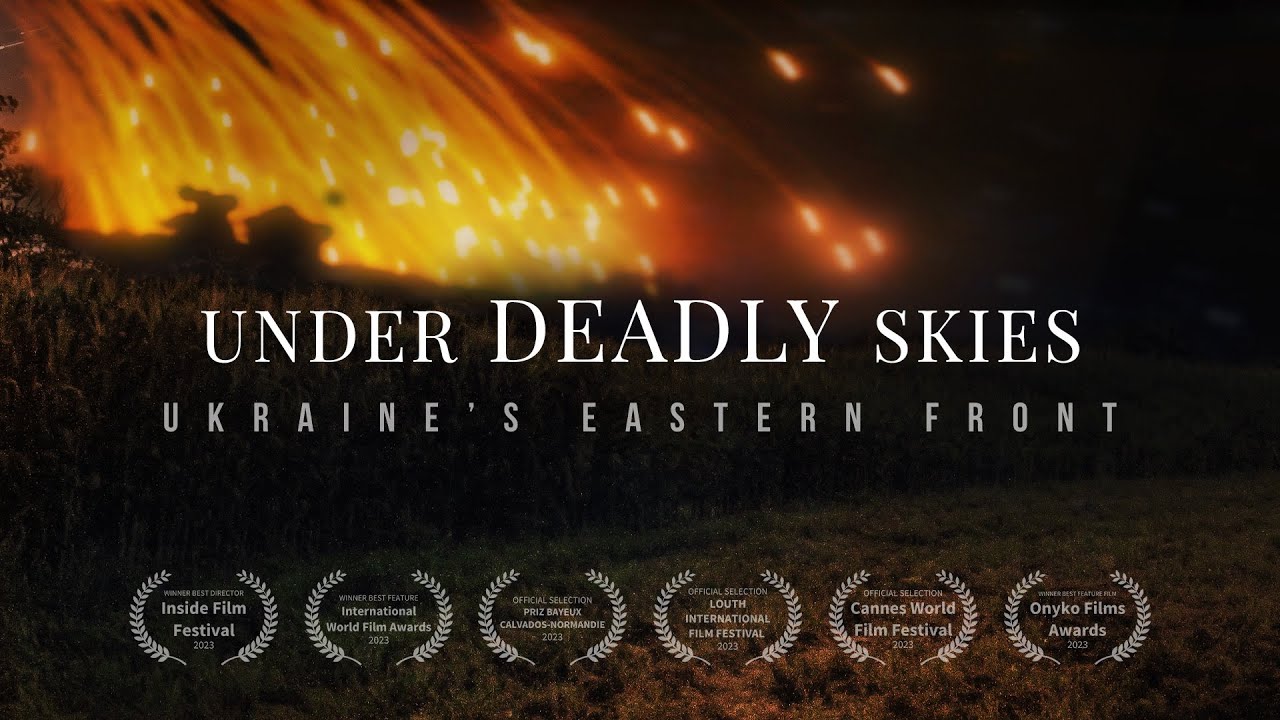 Film backdrop image for Under Deadly Skies: Ukraine's Eastern Front (2023)