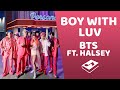 BTS - Boy With Love ft. Halsey (Lyrics/Letra)